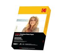 KODAK Photo Paper A3 (Super Glossy 240gsm - 100 Sheets) Premium Photographic Paper, Universally Compatible with All A3 Inkjet Printers, Perfect Printing for HP, Epson, Canon (Size 420 x 297mm)