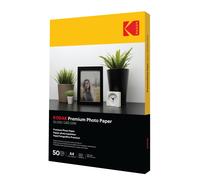 Kodak Photo Paper A4 (Glossy 240gsm - 50 Sheets) Premium Photographic Paper, Universally Compatible with all Inkjet Printers, Perfect Printing for HP, Epson, Canon & Many More (Size 210 x 297mm)