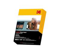 KODAK Photo Paper Gloss 4 X 6, 100 count, 52lb-200 g/m 2-8.5MIL (41180-1743327) **THIS PRODUCT IS NOT COMPATIBLE WITH THE KODAK DOCK PRINTER**"