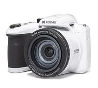 KODAK Pixpro Astro Zoom AZ405 - Digital Bridge Camera, 40x Zoom, 24mm Wide-Angle Lens, 20 Megapixels, 3-inch LCD, Full HD 1080p Video, Optical Image Stabilization (OIS), AA Battery - White