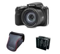 KODAK Pixpro Astro Zoom AZ425 Digital Camera Bridge, 42x Optical Zoom, 24mm Wide Angle, 20MP LCD 3, Full HD 1080p, Li-ion Battery, Black