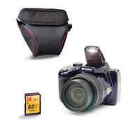 KODAK Pixpro Astro Zoom AZ528 Digital Camera Bridge, X52 Zoom, 24 mm Wide Angle, 16 Megapixel CMOS, 3 Inch LCD, Wi-Fi, Burst 6 fps Wireless Control