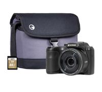 Kodak PIXPRO AZ255 16MP 25x Astro Zoom Bridge Camera - Black (Camera + 32GB SD Card + Case)
