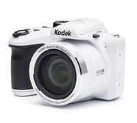 KODAK Pixpro AZ401 - 16 Megapixel Digital Bridge Camera, Video Recording, 24mm Wide Angle, 7.6 cm LCD Screen, 180° Panorama - White