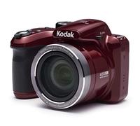 KODAK Pixpro AZ401 - 16 Megapixel Digital Bridge Camera, Video Recording, 24mm Wide Angle, 7.6 cm LCD Screen, 180° Panorama - Red