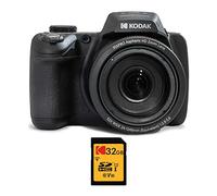 Kodak PIXPRO AZ528 16MP Astro Zoom Digital Camera with 52x Zoom and 3-Inch LCD Display (Black) Bundle with 32GB Class 10 UHS-I U1 SDHC Memory Card (2 Items)