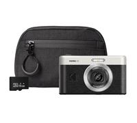 Kodak PIXPRO C1 13MP 4x Digital Zoom Compact Camera - Black (Camera + 16GB MicroSD Card + Compact Case)