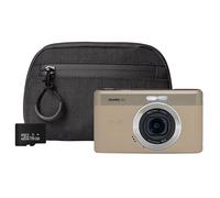 Kodak PIXPRO C1 13MP 4x Digital Zoom Compact Camera - Tan (Camera + 16GB MicroSD Card + Compact Case)