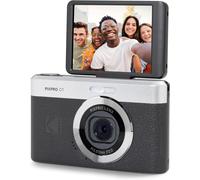 KODAK Pixpro C1 - Ultra-Compact Digital Camera | 13MP BSI CMOS, 4X Zoom, 2.8" LCD Screen, LED Flash, Built-in Battery - Black 1080p Full HD Video,