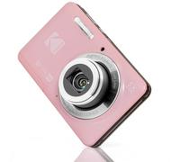 Kodak PixPro Friendly Zoom FZ55 16MP 1080p Full HD Digital Camera with 5X Optical Zoom Vlogging Camera (Pastel Pink)