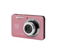 Kodak PixPro Friendly Zoom FZ55 16MP 1080p Full HD Digital Camera with 5X Optical Zoom Vlogging Camera (Pastel Pink)