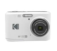 KODAK Pixpro FZ45-16.44 Megapixel Compact Digital Camera, 4x Optical Zoom, 2.7-inch LCD Screen, 720p HD Video, AA Battery Included - White