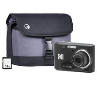 Kodak PIXPRO FZ45 Camera inc Shoulder Bag with Compartment & 32GB SD - Black
