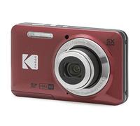 KODAK PIXPRO Friendly Zoom FZ55-RD 16MP Digital Camera with 5X Optical Zoom 28mm Wide Angle and 2.7" LCD Screen (Red)