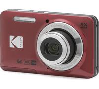 KODAK PIXPRO Friendly Zoom FZ55-RD 16MP Digital Camera with 5X Optical Zoom 28mm Wide Angle and 2.7" LCD Screen (Red)
