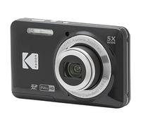 Kodak PIXPRO FZ55 16MP 5x Zoom Compact Camera - Black | 1080p Full HD Video, 28mm Wide Angle Lens, 2.7 Inch LCD, Point and Shoot, Vlogging Camera, Li-Ion Battery