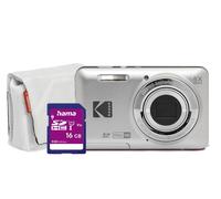 Kodak Pixpro FZ55 16MP 5x Zoom Digital Camera - PINK, RED or SILVER Bundle