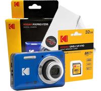 Kodak PixPro FZ55 Digital Camera - Blue - With 32GB SD Card & Cleaning Cloth