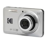 KODAK PIXPRO FZ55-GRY Digital Camera with 16MP CMOS Sensor, 5x Optical Zoom, 28mm Wide Angle, 1080P Full HD Video, 2.7 Inch LCD Vlogging Camera, Grey
