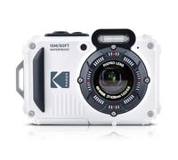 KODAK Pixpro WPZ2 - 16M Pixel Compact Digital Camera, Waterproof to 15m, Shockproof, 720p Video, 2.7" LCD Screen - Li-ion Battery, White