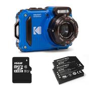 Kodak PIXPRO WPZ2 16MP 4x Zoom Tough Compact Camera Blue Kit