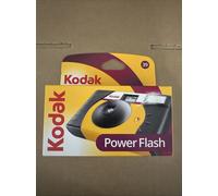 Kodak Power Flash 27+12 Disposable Camera Yellow,Black