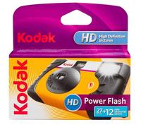 Kodak Power Flash 27+12 Disposable Camera Yellow,Black