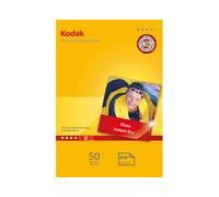 Kodak Premium Gloss Instant Dry Photo Paper 6x4" (100 x 150 mm) 240 g/m2 for All Makes Inkjet Printers (50 Sheets)