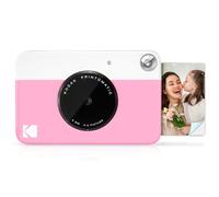 Kodak Printomatic Digital Instant Print Camera - Full Color Prints On ZINK 2 x 3 Inch Sticky-Backed Photo Paper (Pink) Print Memories Instantly