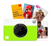 KODAK Printomatic Full-Color Instant Print Digital Camera - Zink 2x3" Sticky-Back Photo Paper - 5MP, Portable, Creative Fun Gift for Birthday, Christmas, Holiday - Green