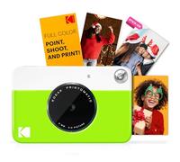 KODAK Printomatic Full-Color Instant Print Digital Camera - Zink 2x3" Sticky-Back Photo Paper - 5MP, Portable, Creative Fun Gift for Birthday, Christmas, Holiday - Green