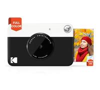 KODAK Printomatic Full-Color Instant Print Digital Camera - Zink 2x3" Sticky-Back Photo Paper - 5MP, Portable, Creative Fun Gift for Birthday, Christmas, Holiday - Black