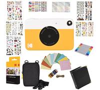 Kodak Printomatic Instant Camera Gift Package + Zinc Paper (20 Sheets) + 9 Unique Colourful Sticker Sets + Case + Marker + Hanging Frame + Photo Album + Accessories