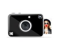 KODAK Printomatic+ Instant Print Digital Camera (Black) 10MP Portable Camera with Interactive RGB LED Status Indicator, Prints Full-Color Photos on Zink 2x3” Sticky-Backed Photo Paper - Easy & Fun