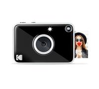 KODAK Printomatic+ Instant Print Digital Camera (Black) 10MP Portable Camera with Interactive RGB LED Status Indicator, Prints Full-Color Photos on Zink 2x3” Sticky-Backed Photo Paper - Easy & Fun