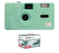KODAK Rechargeable Camera M35-35 mm Green + ISO Free Film - Capture Your Moments With Elegance and Creativity, the Essence of Unforgettable Memories