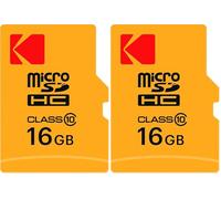 KODAK SD MICRO 16GB CL10 EXTRA CON ADATTATORE (Pack of 2)