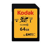 Kodak SD Card 64GB UHS-I U3 V30 Ultra - 95MB/s Max Read Speed - Write Speed 85MB/s Max - Storage of 4K Ultra HD Videos and HD Photos - SD Card