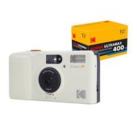 KODAK Snapic A1 35mm Film Camera 35mm, Reusable, 2-Zone Focus, Lightweight, Compact (Bundle with 24exp Film, Ivory White)