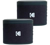 KODAK SoundBrix Portable Bluetooth Speaker - Bass black, Set of 2, Black