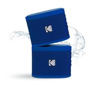 KODAK SoundDBRIX Portable Wireless Speakers - Connect up to 100 Speakers - Magnetic Dock and Powerful Sound 5W - 3H Battery Life - Blue