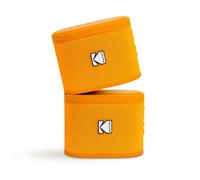 KODAK SoundDBRIX Portable Wireless Speakers - Connect up to 100 Speakers - Magnetic Dock and Powerful Sound 5W - 3H Battery Life - Orange