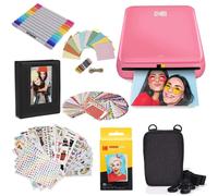 KODAK Step Instant Photo Printer With Bluetooth/NFC, ZINK Technology & KODAK App for iOS & Android (Pink) Gift Bundle