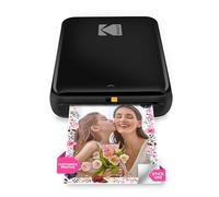KODAK Step Instant Smartphone Photo Printer - Portable Mini Color Wireless Mobile Printer - Zink 2x3 Inch Sticky-Back Photos - Bluetooth Compatible with iOS & Android Devices - Fun Editing App - Black
