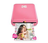KODAK Step Instant Smartphone Photo Printer, Portable Mini Color Wireless Mobile Printer, Zink 2x3” (5.1x7.5 cm) Sticky-Back Photos, Bluetooth Compatible with iOS & Android Devices, Editing App, Pink