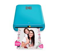 KODAK Step Instant Smartphone Photo Printer - Portable Mini Color Wireless Mobile Printer - Zink 2x3 Inch Sticky-Back Photos - Bluetooth Compatible with iOS & Android Devices - Fun Editing App - Blue