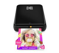 KODAK Step Instant Smartphone Photo Printer - Portable Mini Color Wireless Mobile Printer - Zink 2x3 Inch Sticky-Back Photos - Bluetooth Compatible with iOS & Android Devices - Fun Editing App - Black