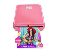 KODAK Step Instant Smartphone Photo Printer - Portable Mini Color Wireless Mobile Printer - Zink 2x3 Inch Sticky-Back Photos - Bluetooth Compatible with iOS & Android Devices - Fun Editing App - Pink