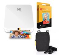 KODAK Step Slim Instant Mobile Photo Printer - Kit: 20 Pack Zink Paper, case