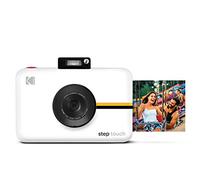 KODAK Step Touch Instant Camera With 3.5 Inch LCD Touchscreen Display (White) Bluetooth Printer With ZINK Technology, 1080p HD Video, 10x Zoom & KODAK App